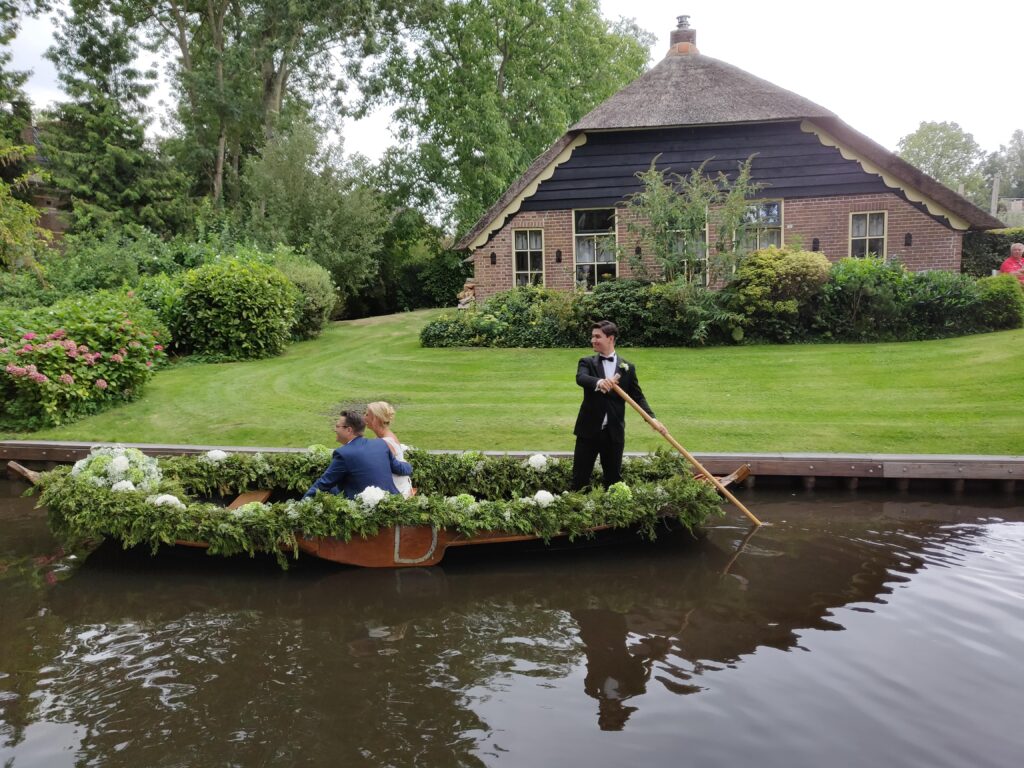 Giethoorn town, Netherlands