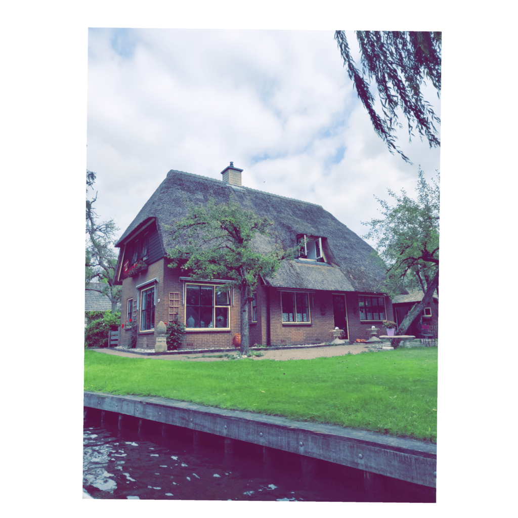 Giethoorn town, Netherlands