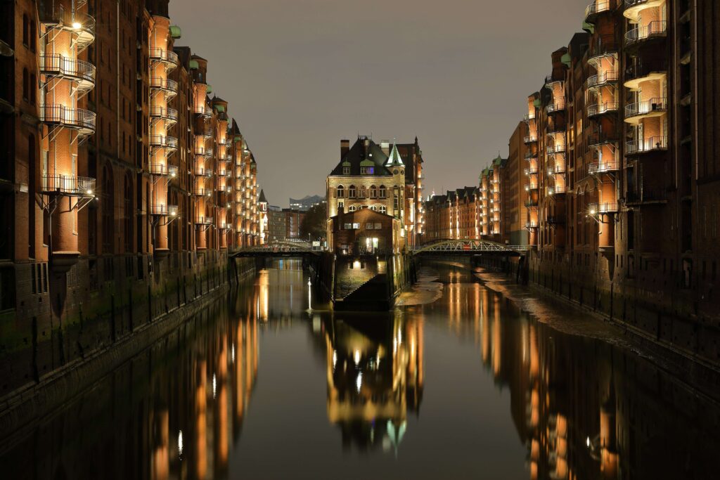 Hamburg, the port city of germany