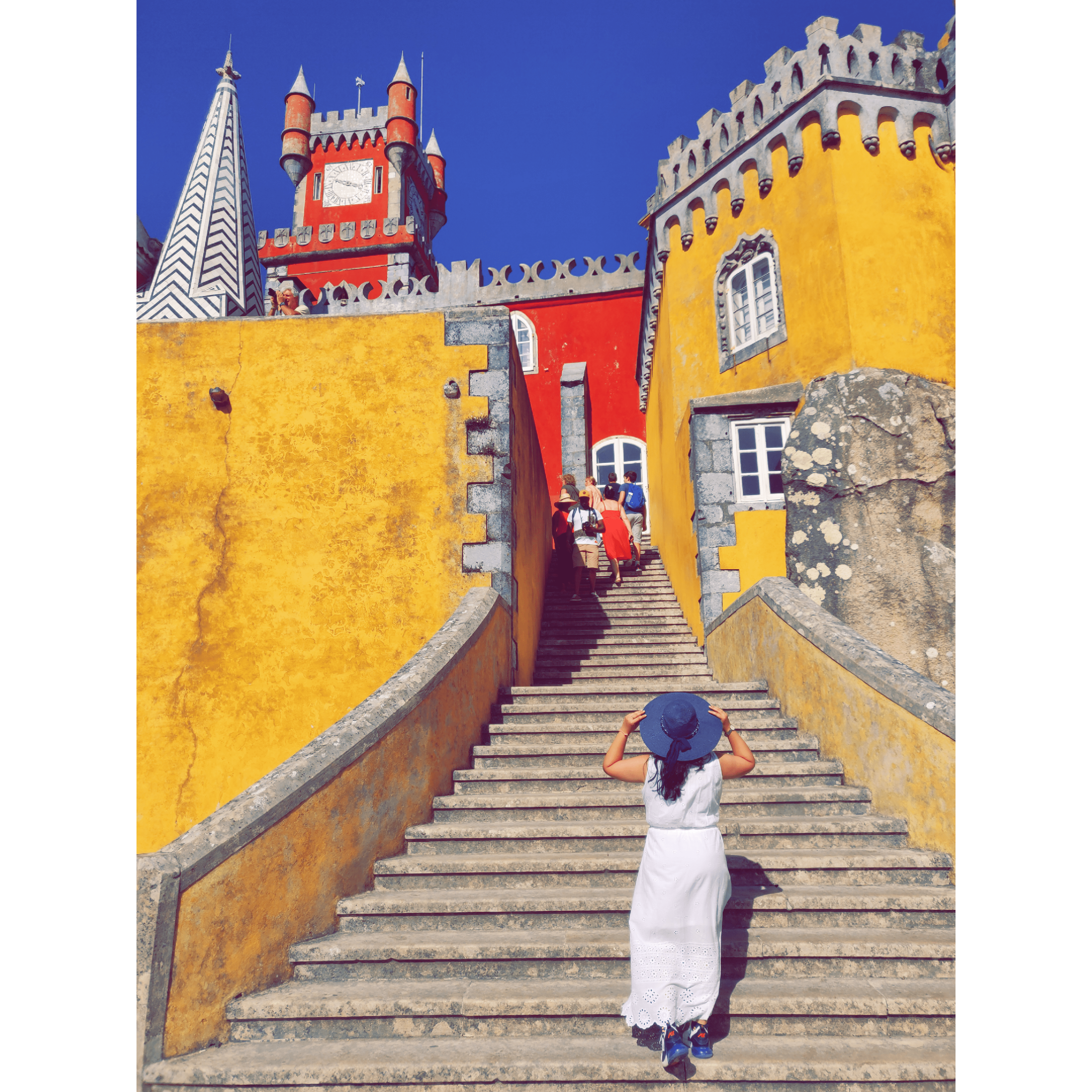 A Fairytale town Sintra, Portugal.